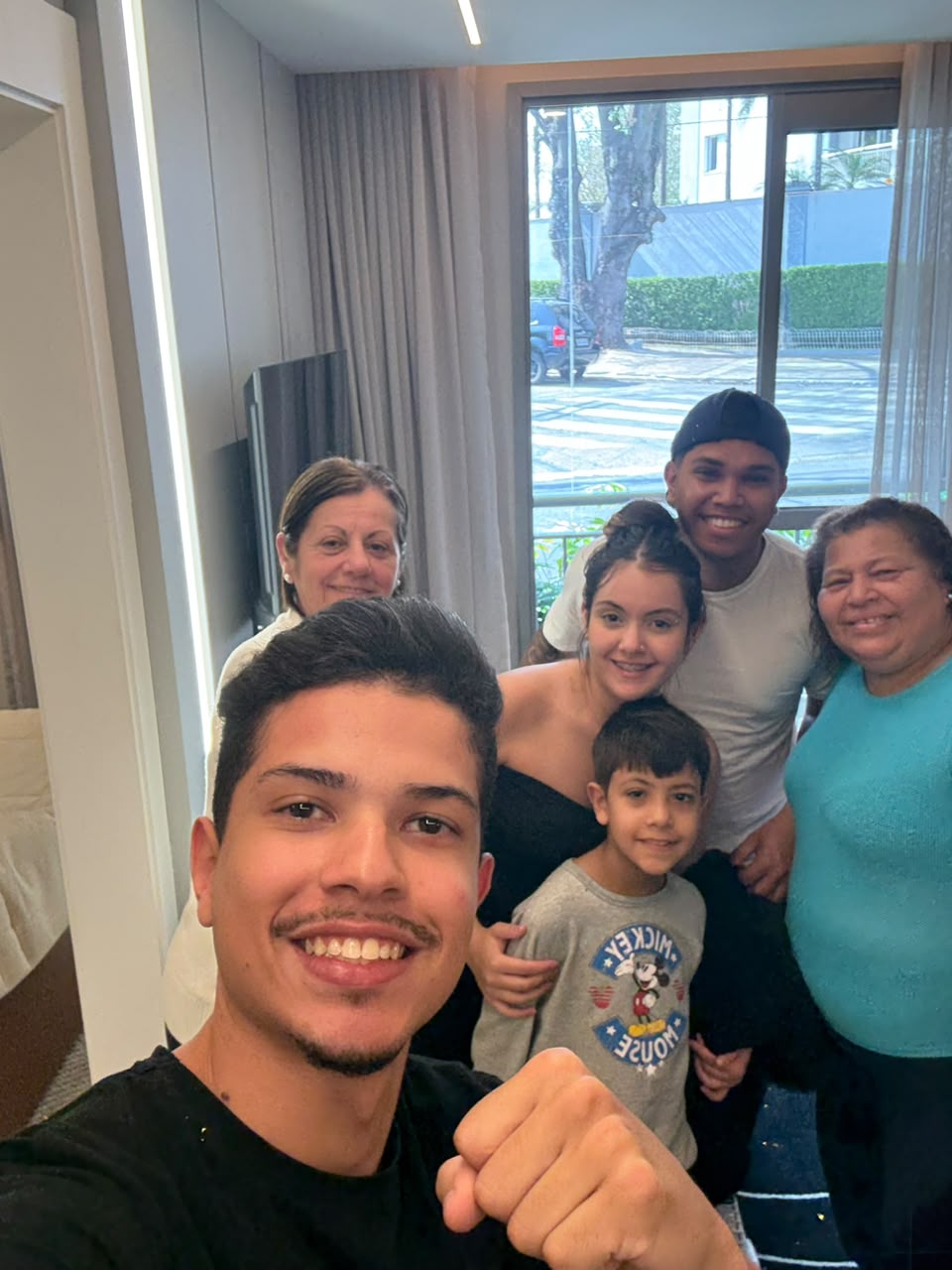 Cliente Jonathan e Juliana com o Marcus